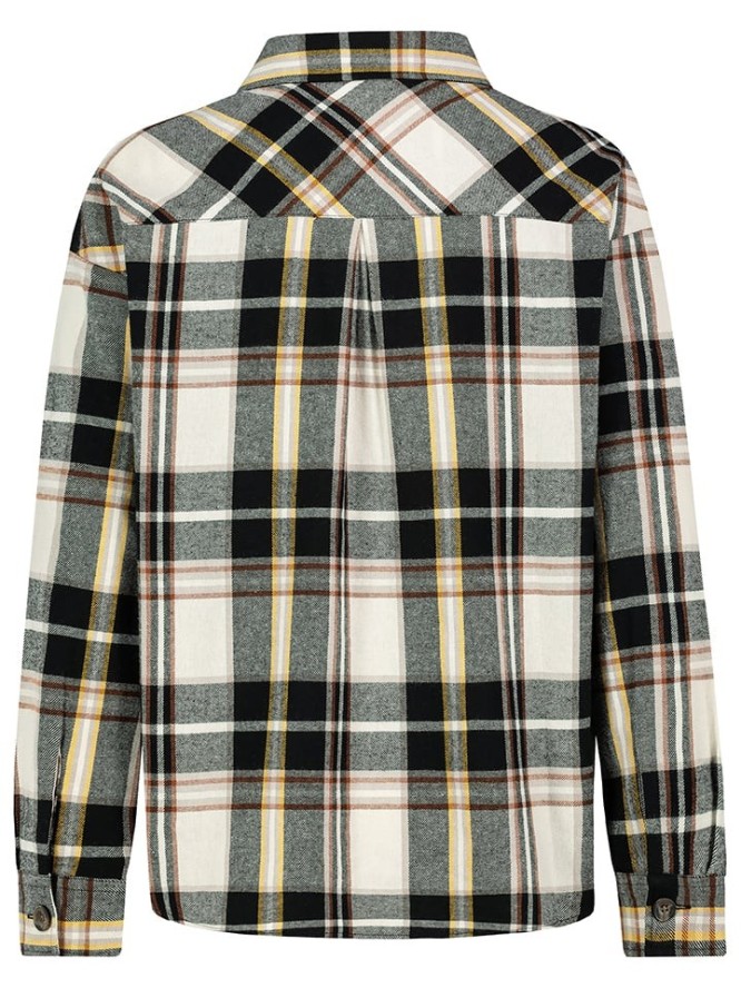 Eight2Nine Koszula w kolorze czarno-kremowo-jasnobrązowym rozmiar: L