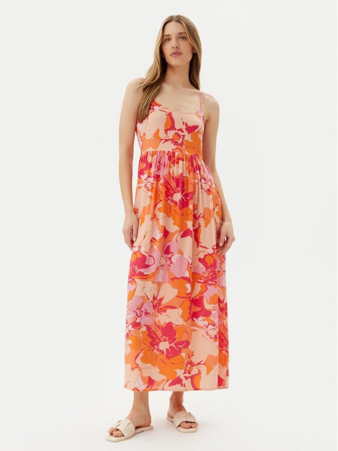 ONLY Sukienka letnia Nova 15347730 Pomarańczowy Regular Fit