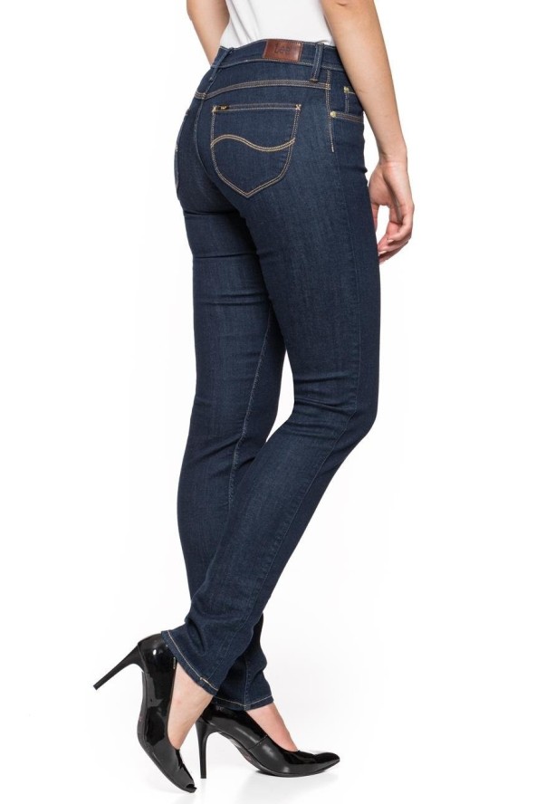 SPODNIE DAMSKIE LEE JADE SOLID BLUE L331HAKT