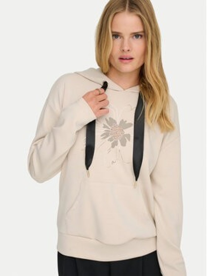 ONLY Bluza Fancy 15370578 Beżowy Regular Fit