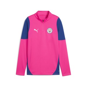 Młodzieżowa bluza treningowa Manchester City z zamkiem 1/4 PUMA