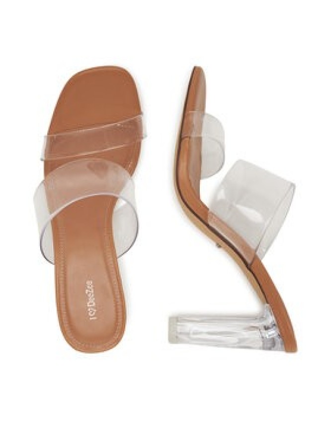 DeeZee Klapki LS5216-01 Przezroczysty