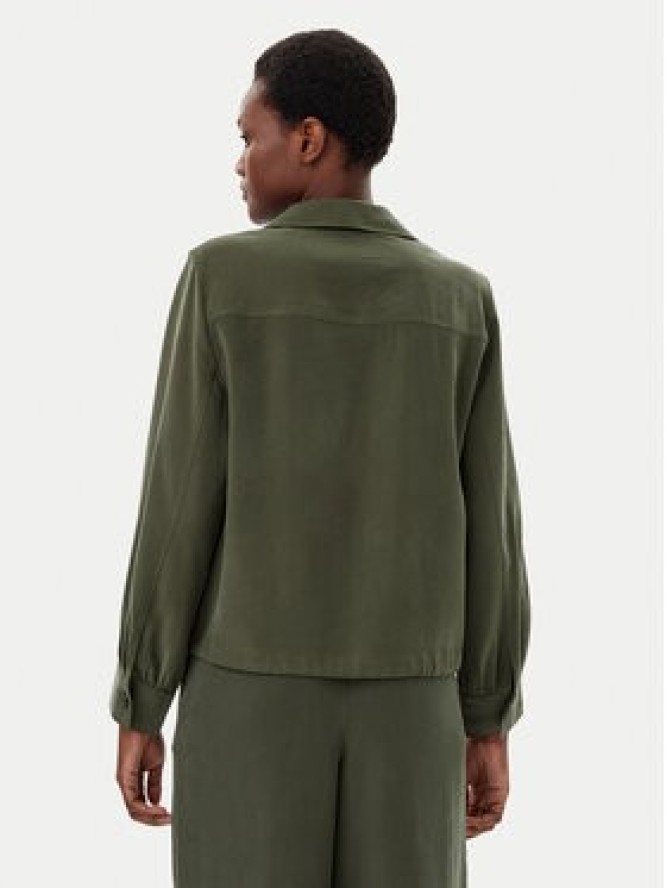 Tom Tailor Koszula 1045274 Zielony Regular Fit