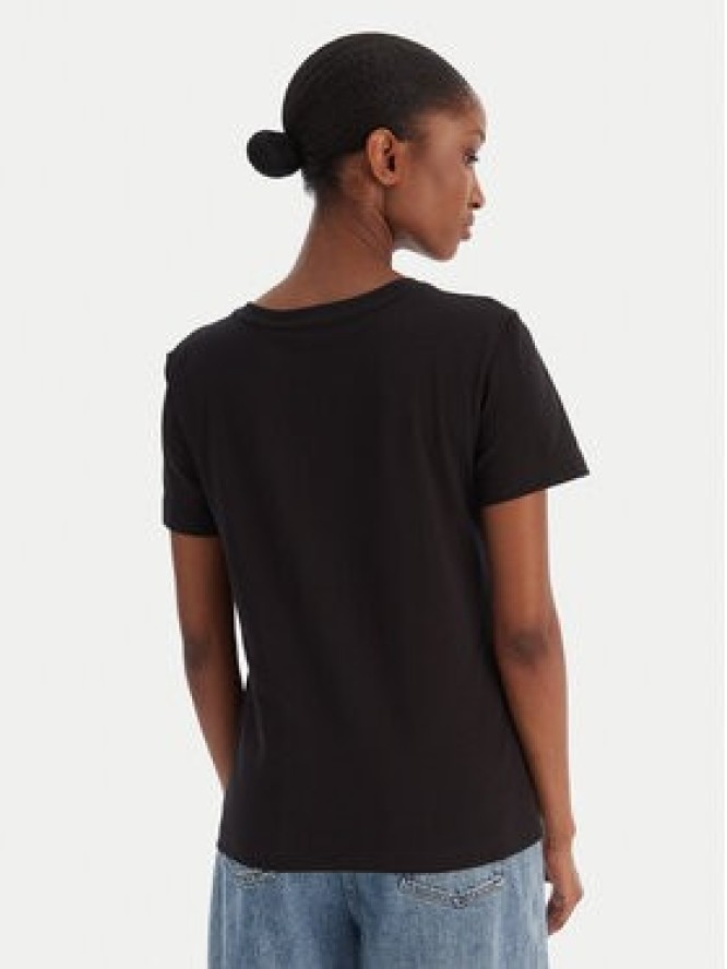 Calvin Klein Jeans T-Shirt Ss Monogram Vnk LV047B205G Czarny Regular Fit