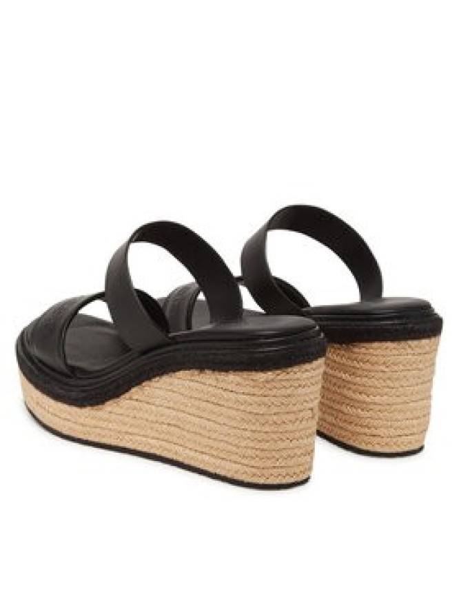 Calvin Klein Espadryle Wedge Sandal 50 - He HW0HW02375 Czarny
