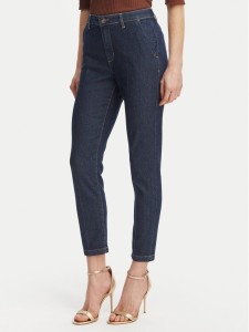 Rinascimento Jeansy CFC0127958003 Granatowy Slim Fit