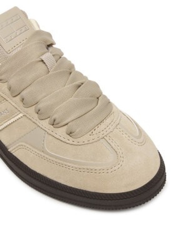 Tommy Jeans Sneakersy The Greenwich Edge Suede EN0EN02924 Beżowy
