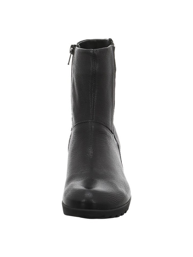 Think! Skórzane botki w kolorze czarnym rozmiar: 37,5