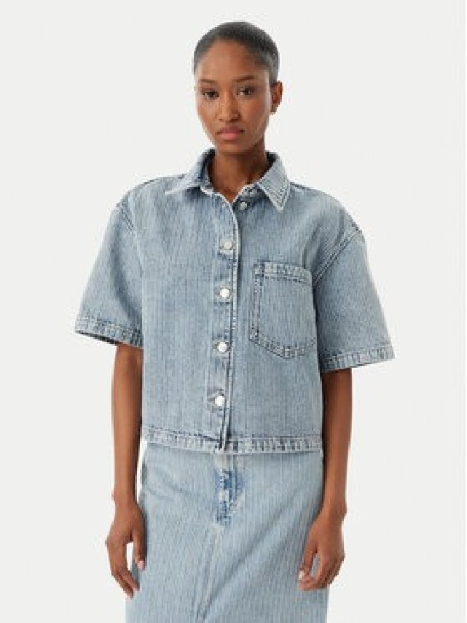 HUGO Koszula jeansowa Gesila_1 50559758 Błękitny Relaxed Fit