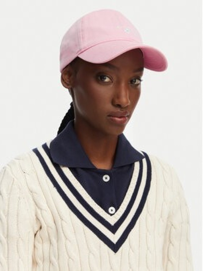 Barbour Czapka z daszkiem Cascade MHA0274PI51 Różowy