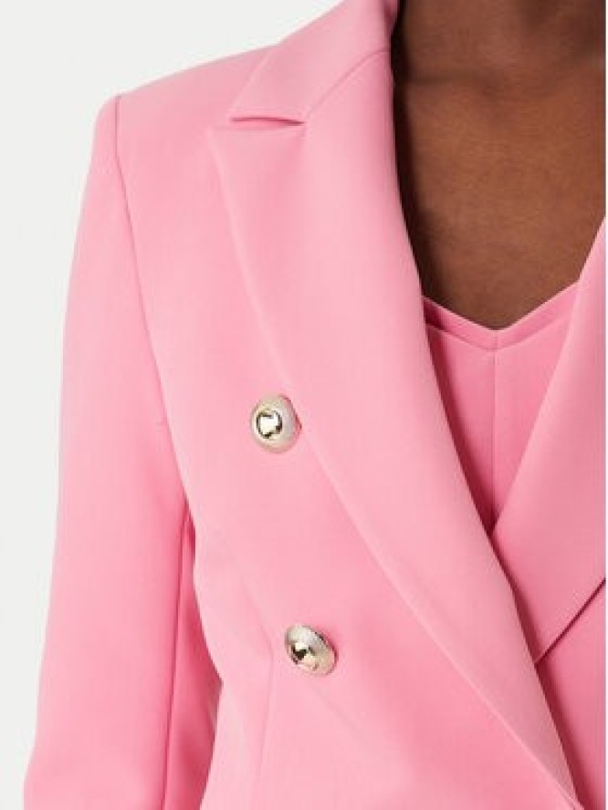 Rinascimento Marynarka CFC0128639003 Różowy Regular Fit