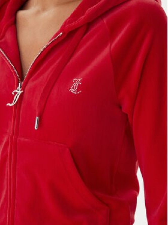 Juicy Couture Bluza Madison JCWAS225306 Czerwony Slim Fit