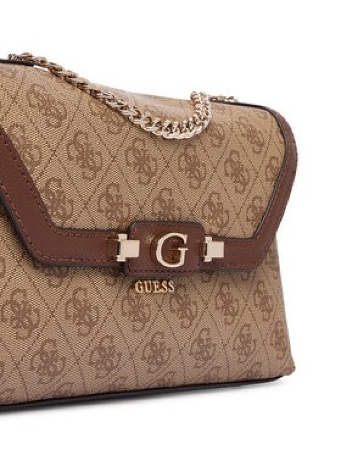 Guess Torebka Lindsey HWSG97 49210 Brązowy jasny