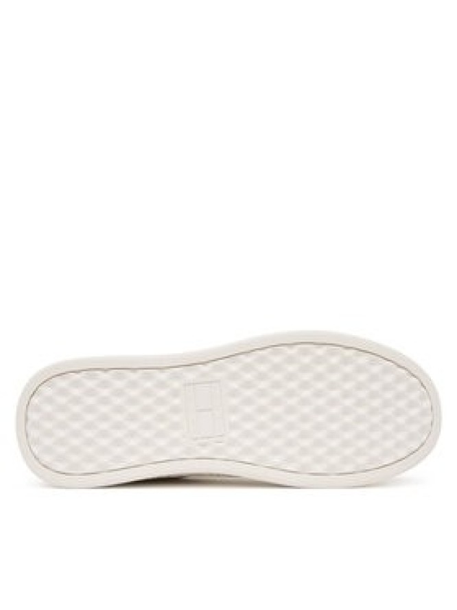 Tommy Jeans Sneakersy Tjw Script Cupsole Flatform EN0EN02961 Biały