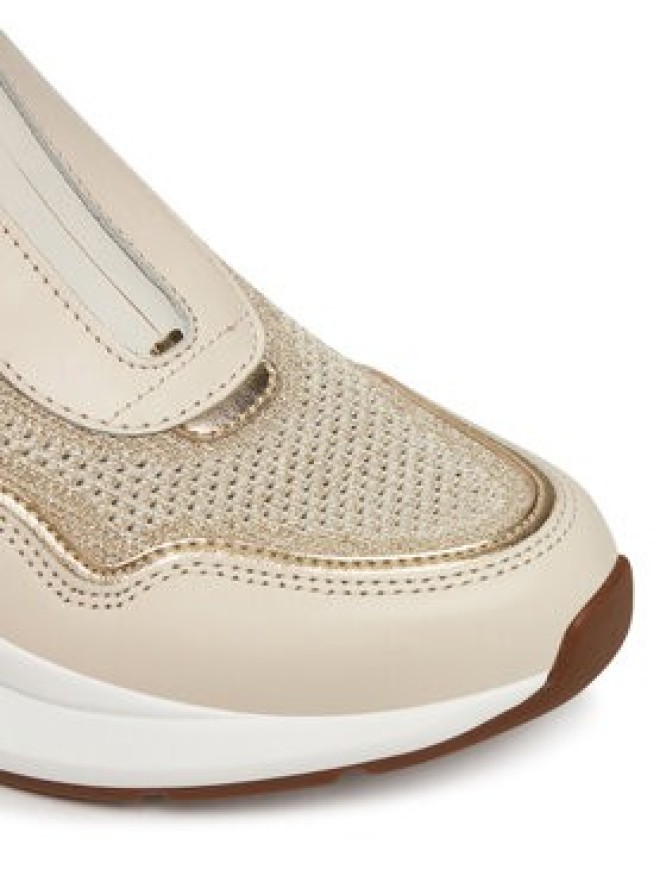 MICHAEL Michael Kors Sneakersy Zuma Mixed-Media Trainer 43F5ZUFP2L Złoty