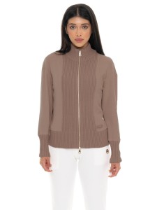 Bluza damska Leone 1947 Apparel Warm Touch na zamek z dzianiny na zimę