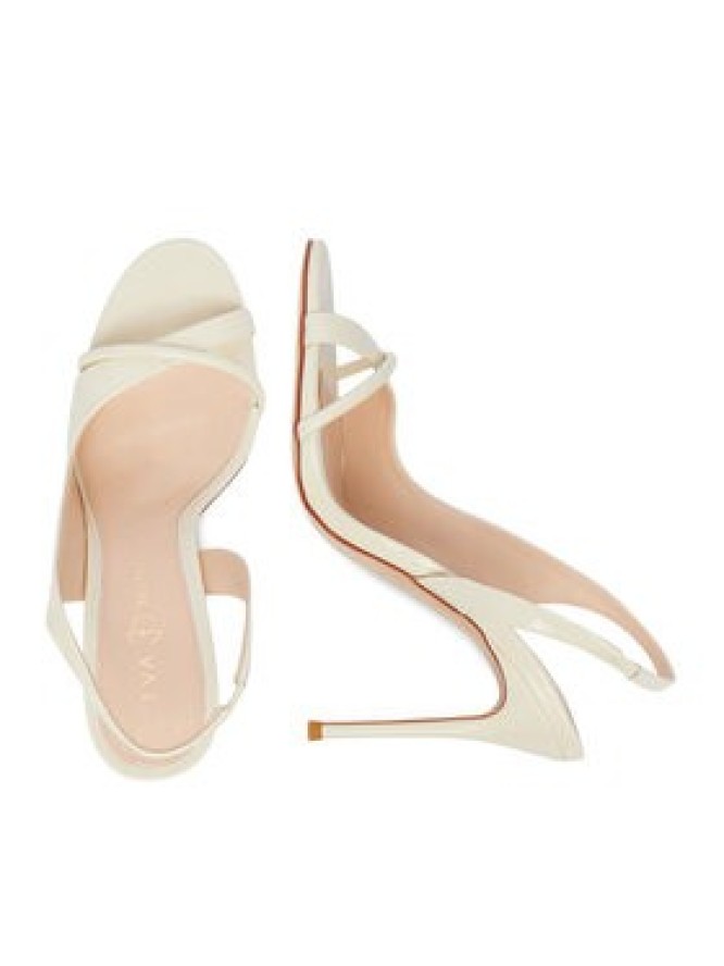 Eva Minge Sandały EO-TALIA-LT1022-201 Écru