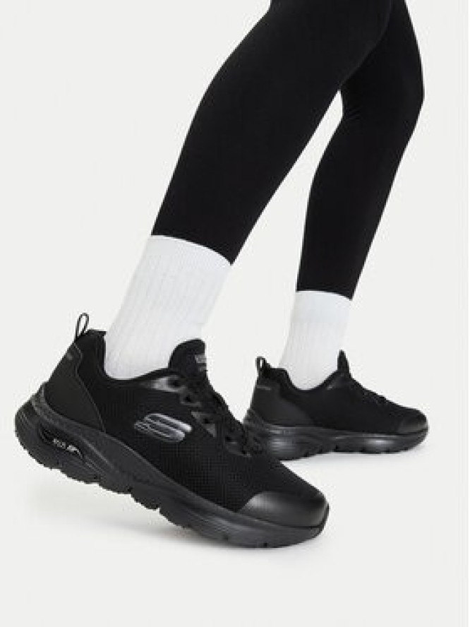 Skechers Sneakersy Arch Fit Sr 108019EC/BLK Czarny
