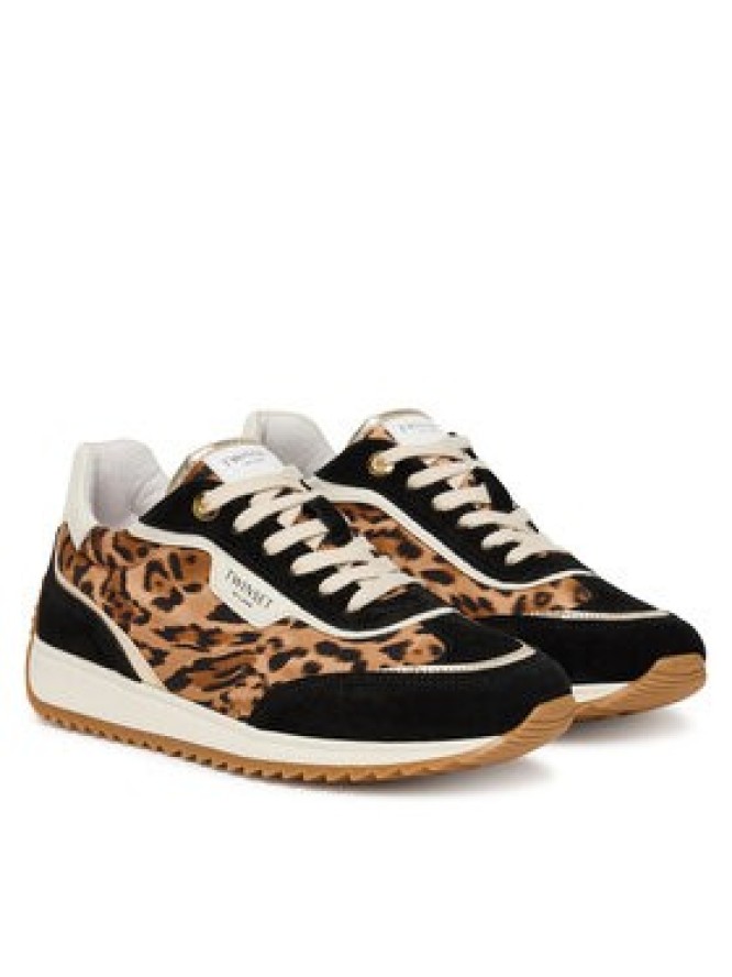 TWINSET Sneakersy 252TCP028 Brązowy