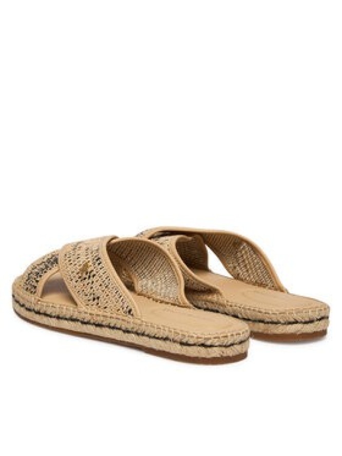 Tommy Hilfiger Klapki Raffia TH FW0FW09139 Beżowy