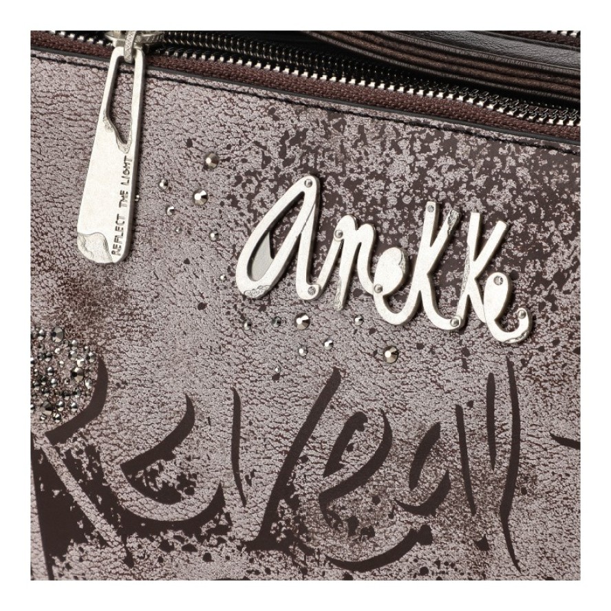 Brązowa Listonoszka Anekke Modna Torebka Damska Premium