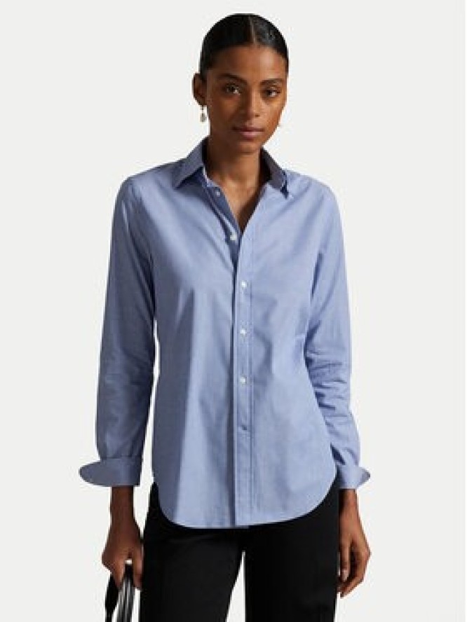 Polo Ralph Lauren Koszula 211941509004 Błękitny Slim Fit