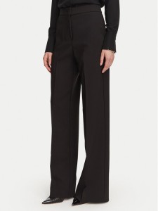 Rinascimento Spodnie palazzo CFC0130151003 Czarny Wide Leg