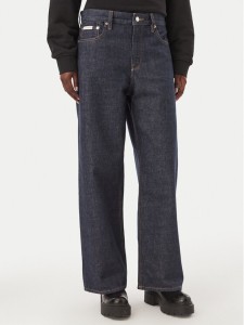 Calvin Klein Jeans Jeansy LV047H794G Granatowy Baggy Fit