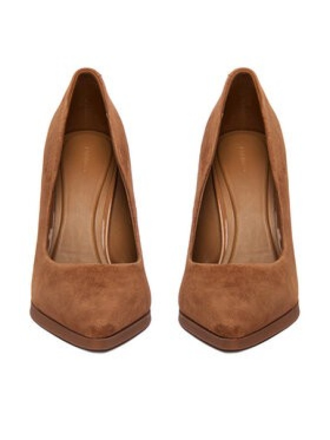 GINO ROSSI Szpilki EO-AZI-LT2472-1 Brązowy