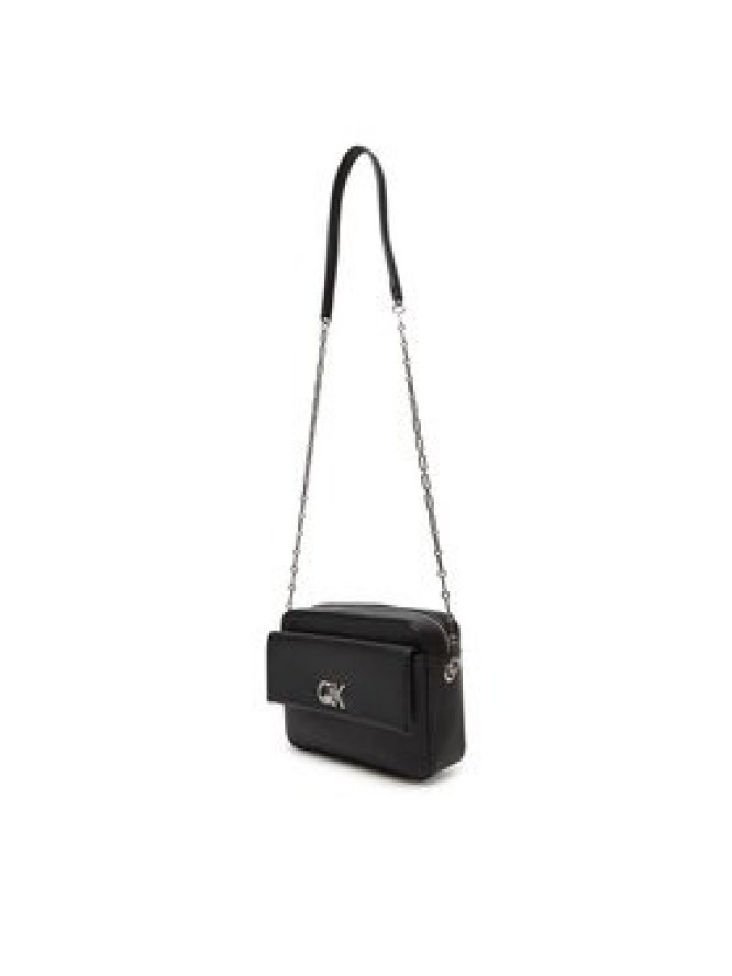 Calvin Klein Torebka Ck Re-Lock Pocket Camera Bag LV04F3102G Czarny