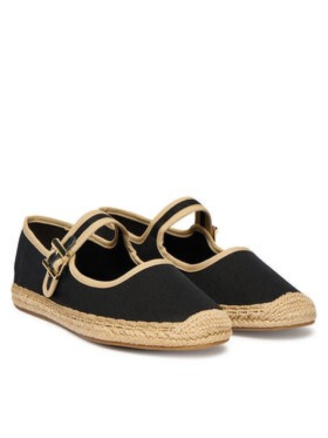 Tommy Hilfiger Espadryle Buckle Maryjane Espadrille FW0FW09239 Czarny