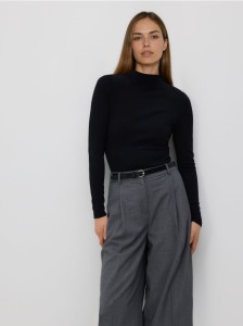 Body z modalem - czarny