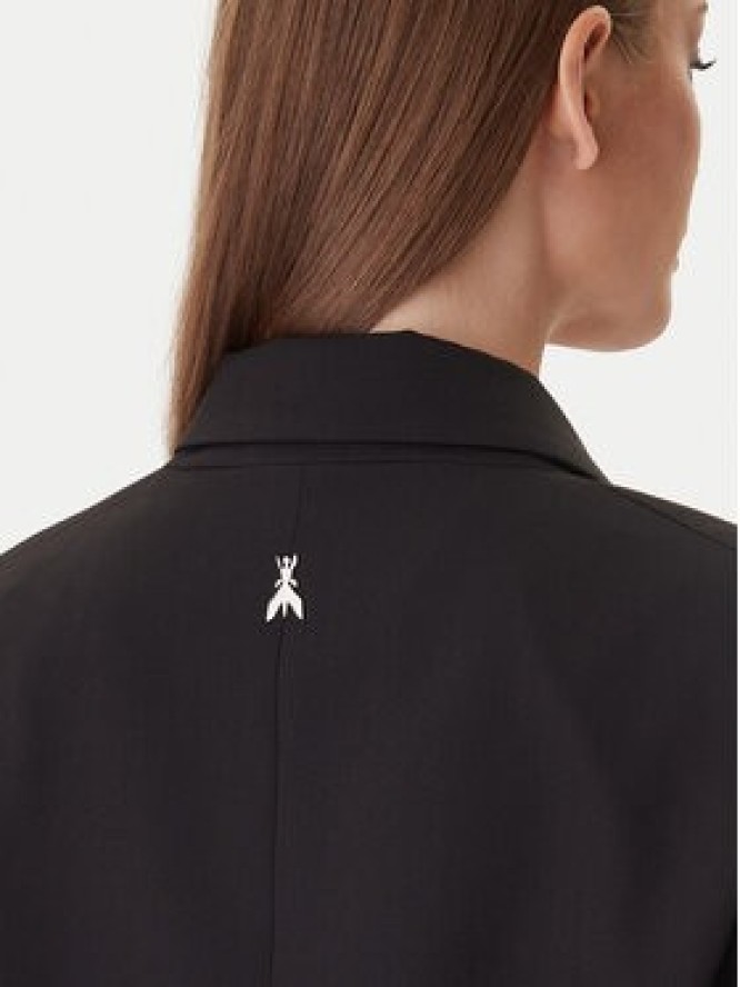 Patrizia Pepe Marynarka 2S1543 A498 Czarny Regular Fit