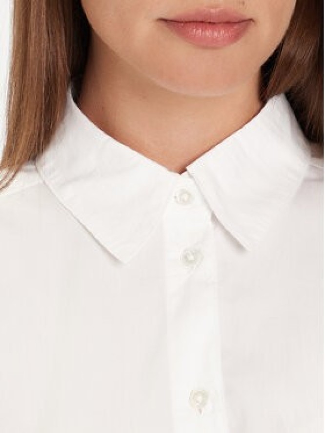 Marc O'Polo Koszula 508 1134 42221 Biały Boyfriend Fit