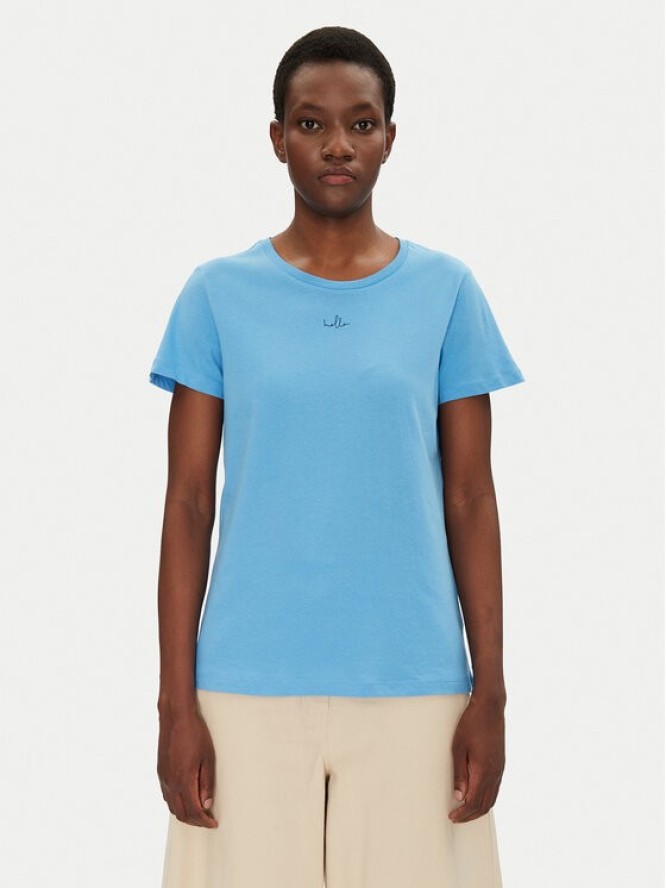 Fransa T-Shirt 20615288 Niebieski Regular Fit