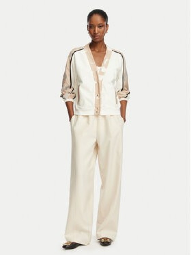 Liu Jo Sport Kardigan TA6197 FS090 Biały Relaxed Fit