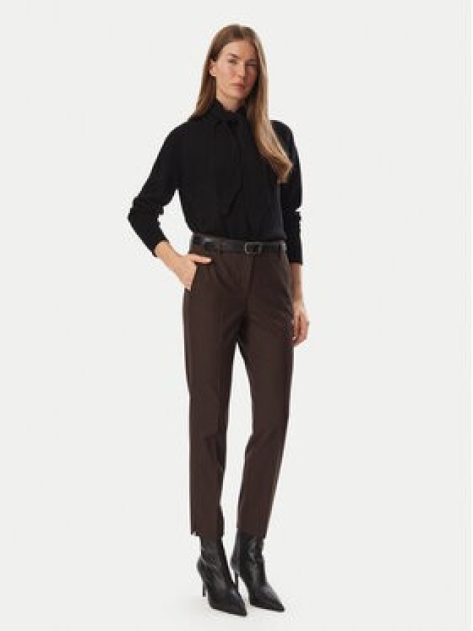 Marella Spodnie materiałowe Esordio 2623136201 Brązowy Regular Fit