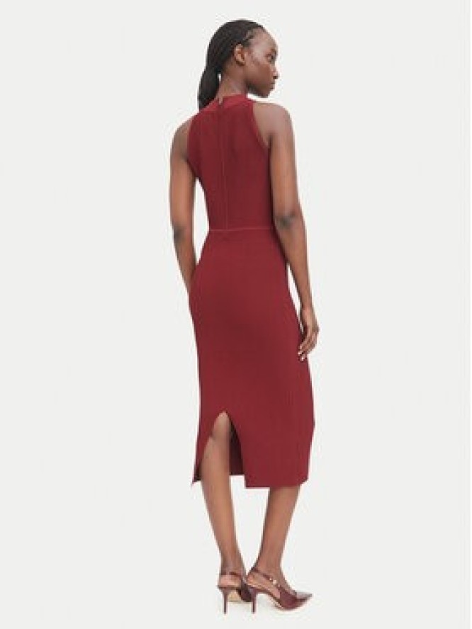 Guess Sukienka dzianinowa W6BK88 Z1920 Brązowy Slim Fit
