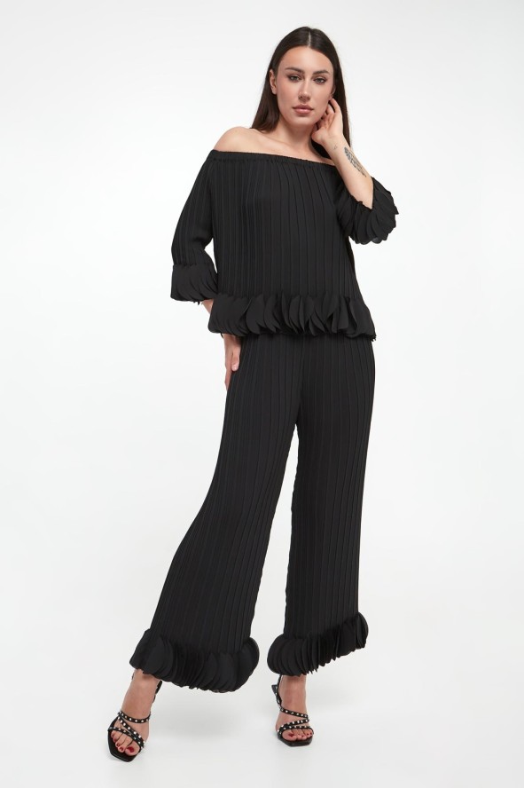 Bluzka damska plisowana JOSEPH RIBKOFF