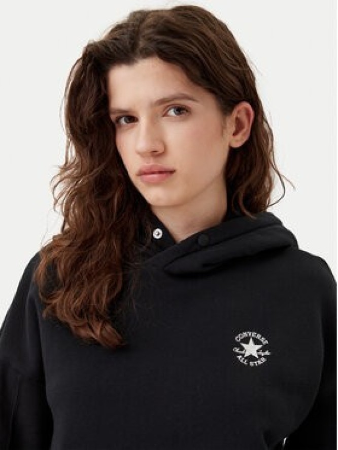 Converse Bluza 10027065-A03 Czarny Oversize