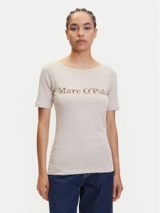 Marc O'Polo T-Shirt 504 2261 51231 Beżowy Regular Fit