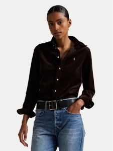 Polo Ralph Lauren Koszula 211971526002 Brązowy Slim Fit