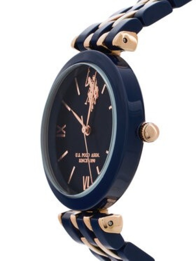 U.S. Polo Assn. Zegarek Zaira USP8376BL Granatowy