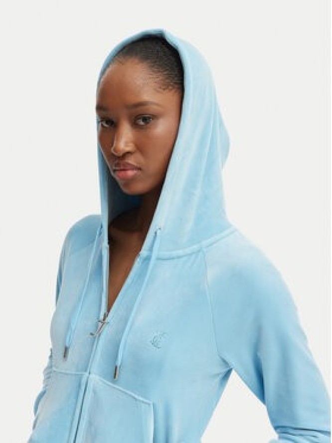 Juicy Couture Bluza Madison JCWAS126326 Błękitny Slim Fit