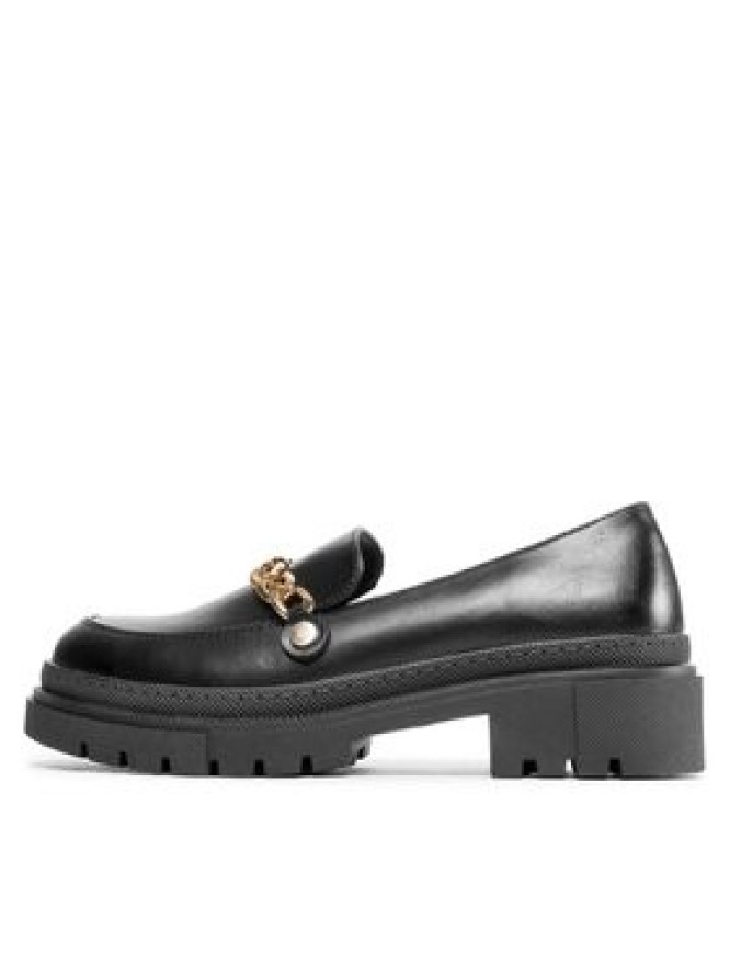 DeeZee Loafersy HL995-1 Czarny