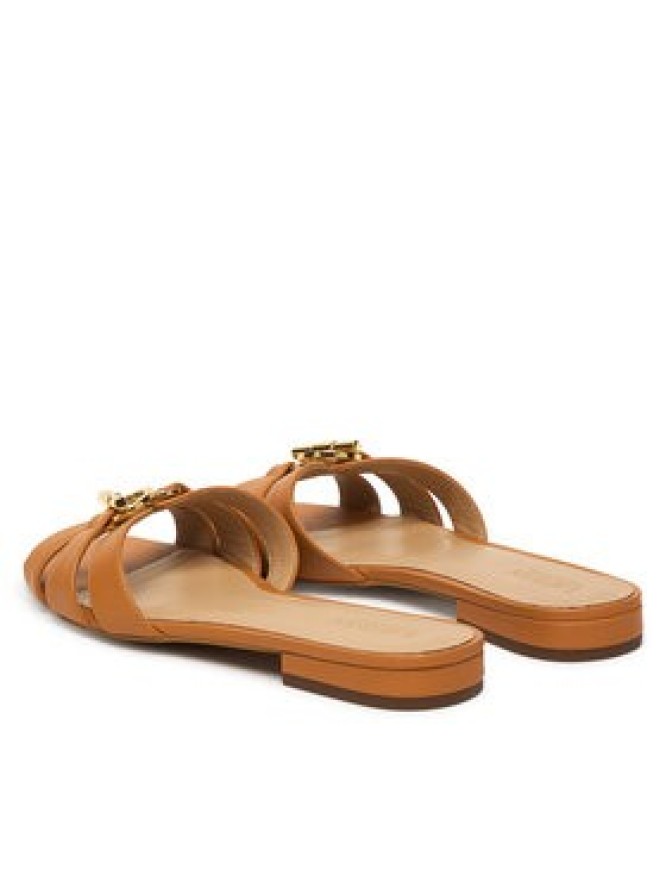 LAUREN RALPH LAUREN Klapki 802982875006 Brązowy