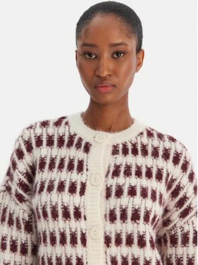 Vero Moda Kardigan Lisa 10336622 Beżowy Regular Fit