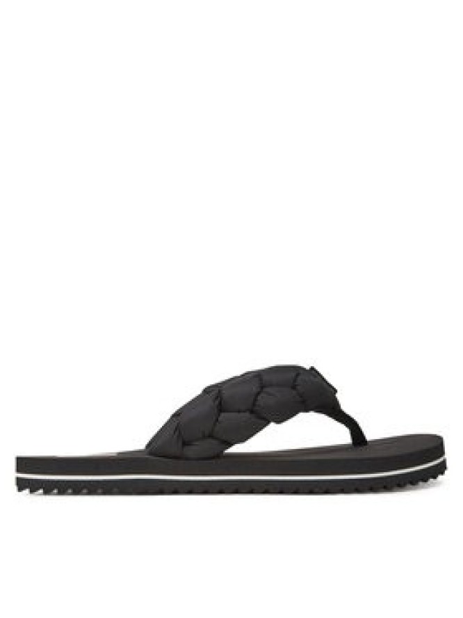 Tommy Jeans Japonki Braided Thong Beach Sandal EN0EN02877 Czarny