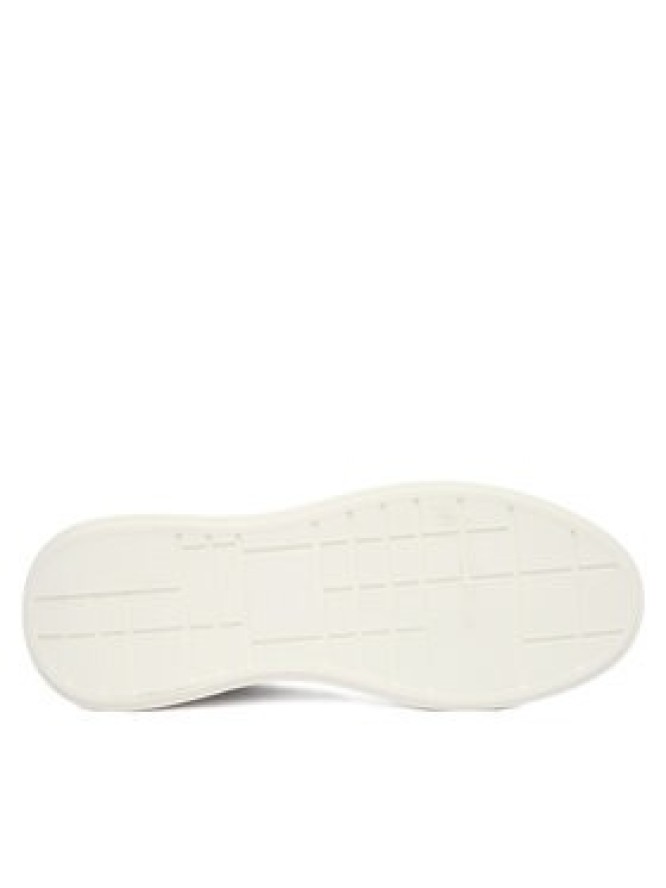 Calvin Klein Sneakersy Chunky Cupsole Laceup Lth Aop YW0YW02058 Czarny