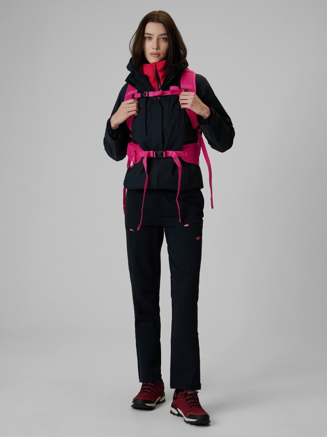 4F Kurtka trekkingowa membrana 10000 damska - czarna L